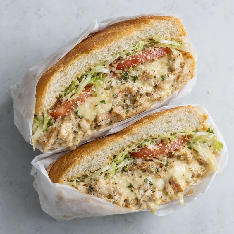 Garlic Parmesan Chicken Sandwich