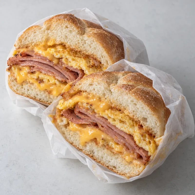 Ham, Egg & Cheese