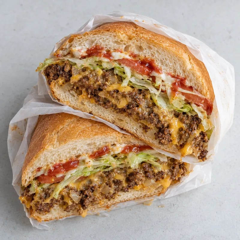 Chopped Cheese Sandwich