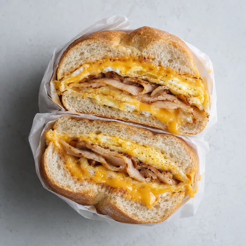 Turkey, Egg & Cheese