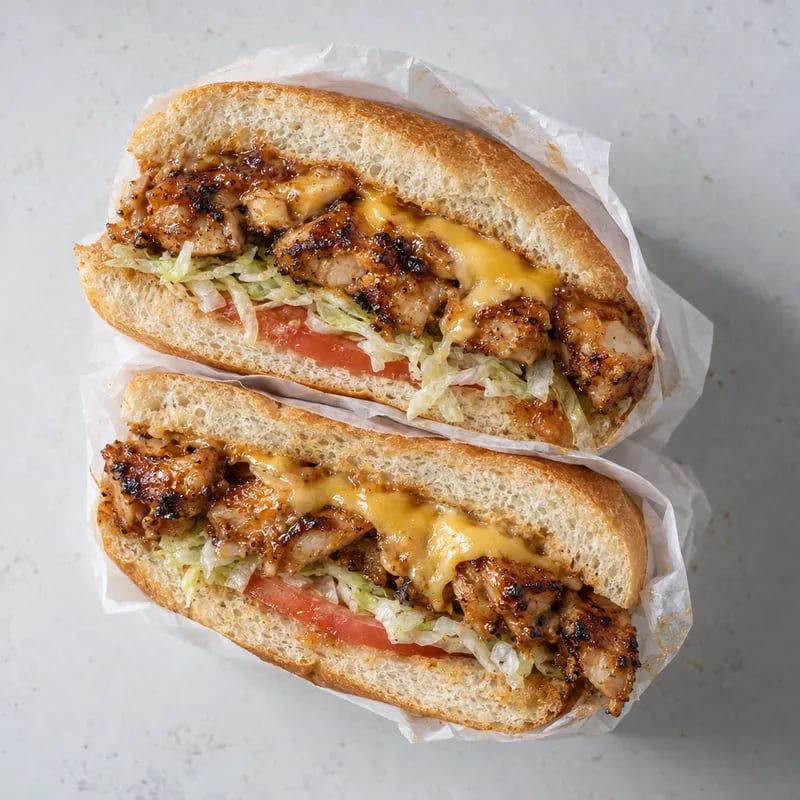 Honey Garlic Chicken Sandwich